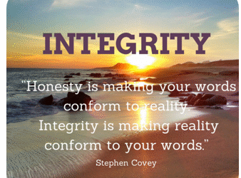 Want CHANGE? Raise Your Integrity!