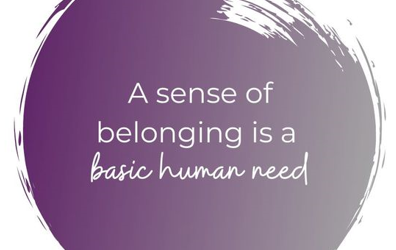 Belonging is an Innate Need